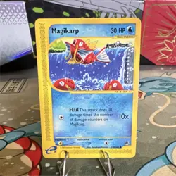 Pokemon TCG Magikarp 118/165 Expedition Base Set Common Regular ENG 2002 30HP - Image 1