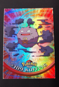 Topps Pokemon Series 2 TV Animation #109 Koffing englisch FOIL - Image 1