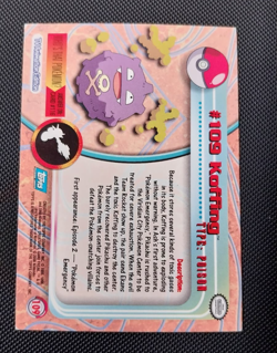 Topps Pokemon Series 2 TV Animation #109 Koffing englisch FOIL - Image 2