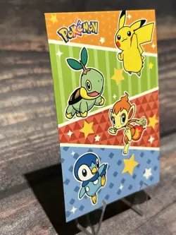 Sinnoh Gen 4 Starters - Cracked Ice Holo - Electric Pikachu Database - Pokemon - Image 2
