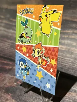 Sinnoh Gen 4 Starters - Cracked Ice Holo - Electric Pikachu Database - Pokemon - Image 3