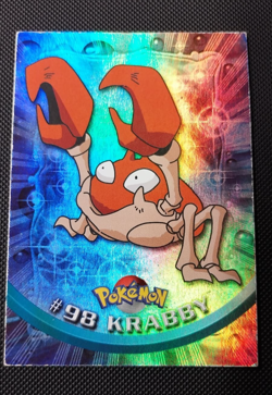 Topps Pokemon Series 2 TV Animation #98 Krabby englisch FOIL - Image 1