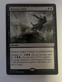 Ruinous Path Commander 2018 - MTG RARE - Image 1