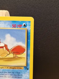 Pokemon 1999 WOTC 1st Edition Fossil Krabby 51/62 - Light Play - Image 4