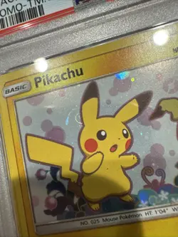 Pikachu SM162 Pokemon: Sun & Moon Promo Mint PSA 8 Swirl Behind Ear - Image 3