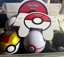 Pokemon Tins Pokeball ~Lot of 6 Empty~w/Display Box~Collector's item~D21-D20-C20 - Image 3
