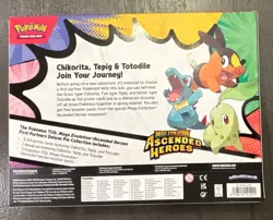 Pokemon TCG Mega Evolution Ascended Heroes First Partners Deluxe Pin Collection - Image 2