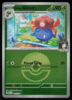 Erika's Gloom (Poke Ball) 002/217 Holo Ascended Heroes Pokemon Reverse Holo NM - Image 1