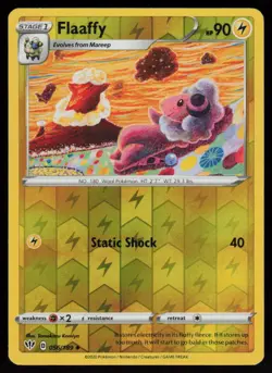 Flaaffy 056/189 Uncommon Darkness Ablaze Pokemon Reverse Holo Near Mint - Image 1