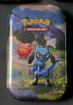 Pokemon Mega Evolutions Ascended Heroes MiniTin Riolu & Darumaka(Factory Sealed) - Image 1