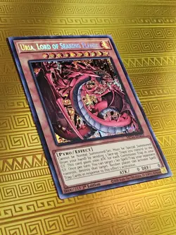 Uria, Lord of Searing Flames - MP21-EN252 - Prismatic Secret Rare - 1st Yugioh! - Image 1