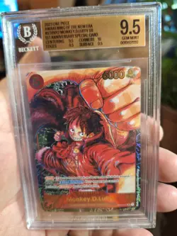 2023 One Piece Monkey.D.Luffy ST01-012 One Piece Special Promo BGS 9.5 1-10 - Image 1