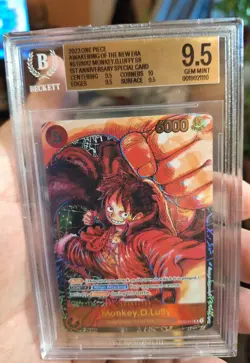 2023 One Piece Monkey.D.Luffy ST01-012 One Piece Special Promo BGS 9.5 1-10 - Image 2