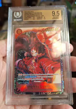 2023 One Piece Monkey.D.Luffy ST01-012 One Piece Special Promo BGS 9.5 1-10 - Image 3