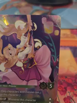 Disney Lorcana Rapunzel High Climber Foil Enchanted 214/204 EN Reign Of Jafar - Image 5