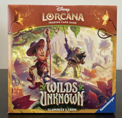 Disney Lorcana: Wilds Unknown Illumineer's Trove Box - New And Sealed - Image 1