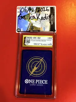 Bandai One Piece Card Game Monkey D. Luffy P-061 Promo Holo CGC 10 Auto - Image 2