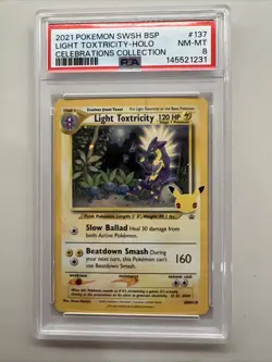 Light Toxtricity SWSH137 SWSH: Sword & Shield Promo Cards Holo - Image 1