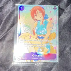 Bandai One Piece Card Game OP06-062 O-Nami Parallel Foil Special English 1000 - Image 1