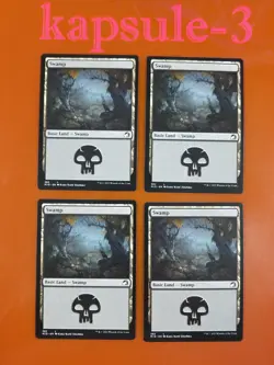4x Swamp (382) | Basic Land | Innistrad Midnight Hunt | MTG Magic Cards - Image 1