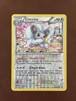 2013 Pokemon CINCCINO Legendary Treasures RADIANT COLLECTION Holo Card RC19/RC25 - Image 1