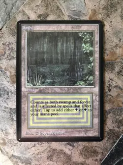 MTG - Bayou - Beta - Legacy - EDH - Altered - Not Legal -Commander -Watch Video! - Image 1