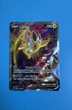 Jolteon V SWSH183 SWSH: Sword & Shield Promo Cards Holo - Image 1