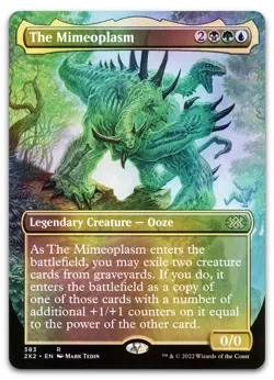 The Mimeoplasm (Borderless) #383 (Foil) (NM) Double Masters 2022 2X2 Magic MTG - Image 1