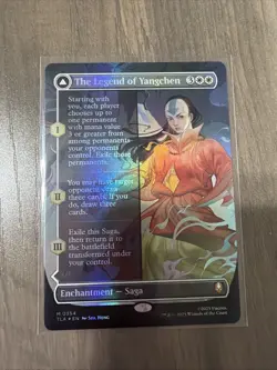 MTG FOIL The Legend of Yangchen // Avatar Yangchen Borderless - Avatar: The Last - Image 1
