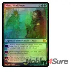 Foil Nissa, Vital Force (sdcc 2018) M/NM Magic: The Gathering MTG Promo: Sdcc - Image 1