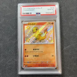 Charmander 210/190 Sv4a: Shiny Treasure EX Holo PSA 10 Pokemon card TCG - Image 1