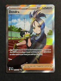 Dendra 250/193 Paldea Evolved Full Art Trainer Pokemon TCG NM/MINT - Image 1