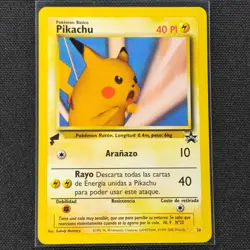 Pikachu (Snap) - 26 - Gold Tail - Black Star Promo - Pokemon - NM/M - Spanish - Image 1