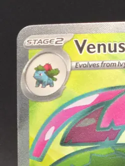 Pokemon TCG 151 Venusaur Ex 182/165 Holo Ultra Rare UR Full Art English Card - Image 3