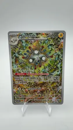 The Pokemon Company Magneton 159 SVP Scarlet & Violet Promo Holo Full Art 100HP - Image 1