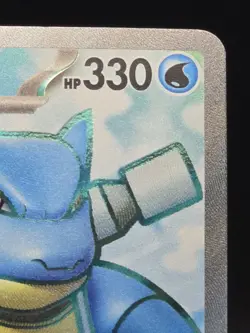Pokemon TCG Blastoise Ex 184/165 Full Art Scarlet & Violet 151 - Image 2