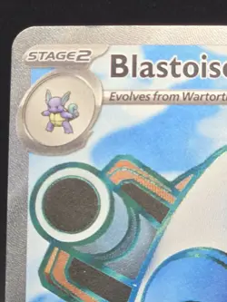 Pokemon TCG Blastoise Ex 184/165 Full Art Scarlet & Violet 151 - Image 3