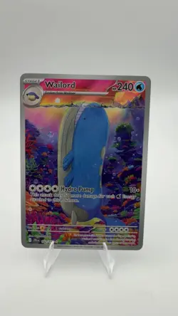 The Pokemon Company Wailord 162/159 Sv09 Journey Together Holo IR Full Art 240HP - Image 1