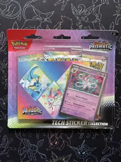 Pokemon TCG - S&V - Prismatic Evolutions - 3-Pack Blister - Sylveon - New/Sealed - Image 1