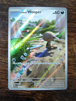Pokemon Paldean Wooper 102/094 Phantasmal Flames IR MINT - Image 1