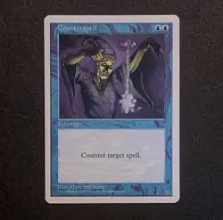 Magic The Gathering Counterspell MTG Core Set 5th Edition 1997 - Image 1