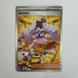 Jacinthe 122/088 Perfect OrderTrainer Supporter Full Art Holo - Image 1