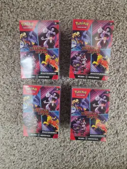 Pokemon TCG Destined Rivals Booster Bundle - Lot x4 BRAND NEW SEALED - Image 1