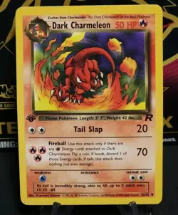 Pokemon Dark Charmeleon #32, Team Rocket 1st Edition, Wizards Of The Coast - Image 1