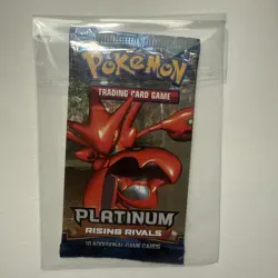 Pokemon Platinum Rising Rivals Booster Pack FACTORY SEALED - Image 1