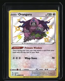 Pokemon ORANGURU SV098/SV122 (Shining Fates Shiny Vault) Baby Shiny - NM/Mint - Image 1