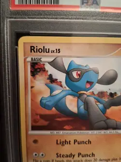 2009 Pokemon Platinum Riolu Comic Con International Exclusive Promo PSA 6 Graded - Image 3