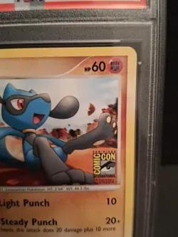 2009 Pokemon Platinum Riolu Comic Con International Exclusive Promo PSA 6 Graded - Image 4