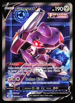 GENESECT V 254/264 ULTRA RARE FUSION STRIKE POKEMON NM - Image 1