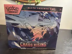Pokemon Chaos Rising Elite Trainer Box Factory Sealed ETB f - Image 1
